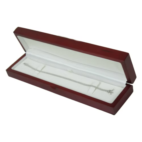 White Gold Finish Created Diamond Microscopic Round Cut Small Tennis Bracelet