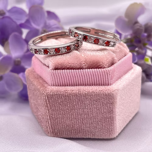 White Gold Finish Huggies Hoop Citrine and Created Diamond earring