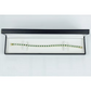 Yellow Gold Finish Created Diamond Green Emerald Round Cut Tennis Bracelet